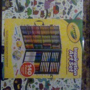 140 piece set art supply set